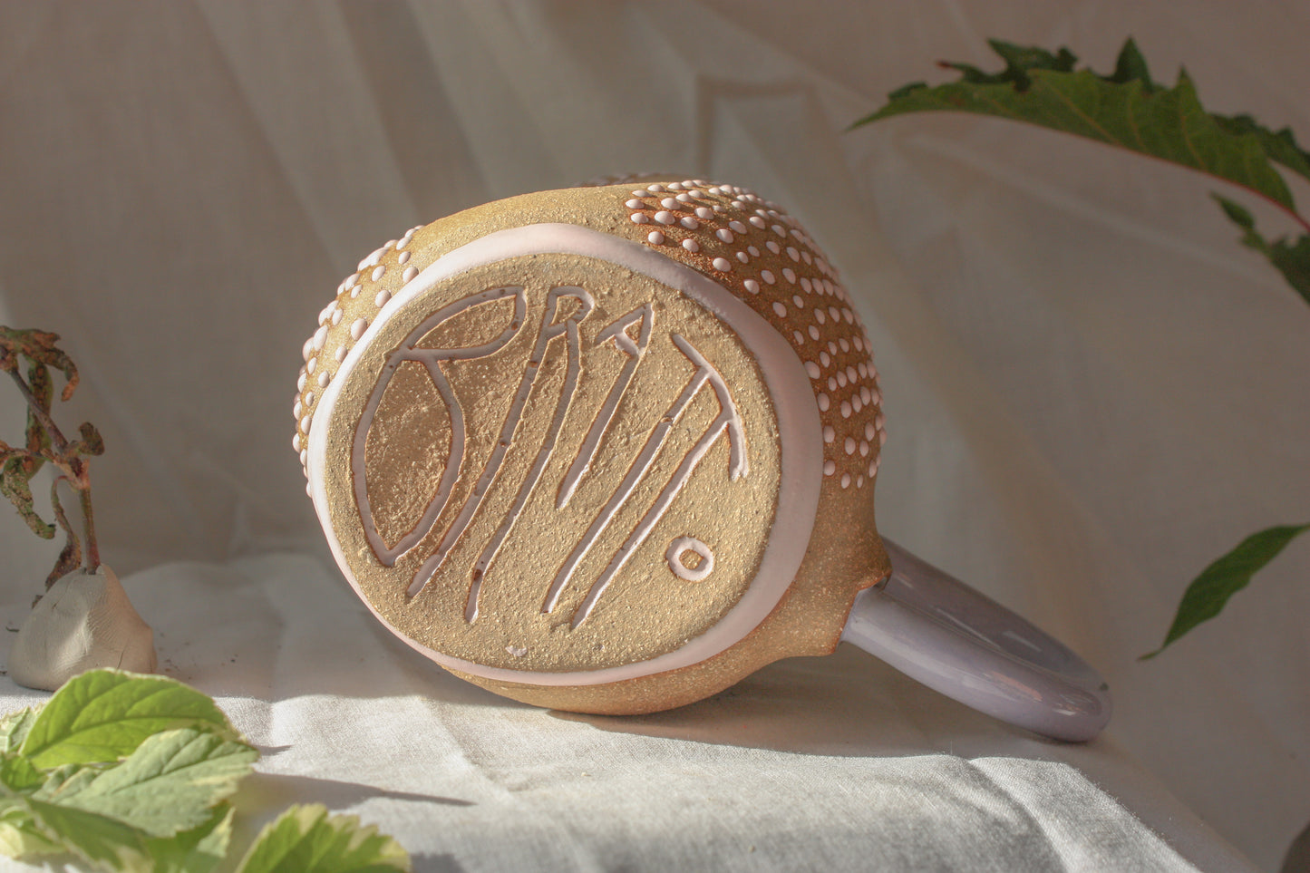 fidget honeycomb mug