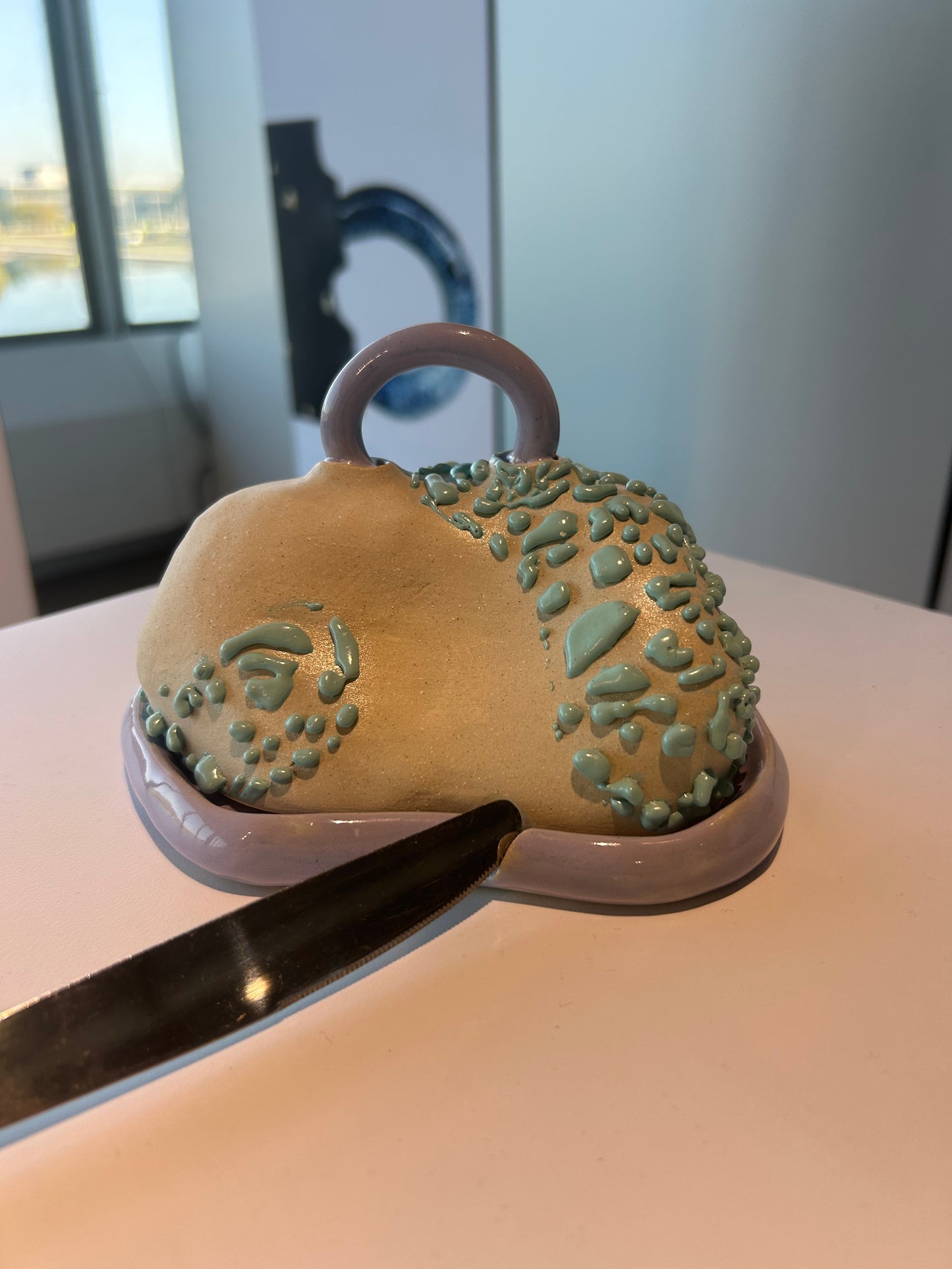 crawl butter dish