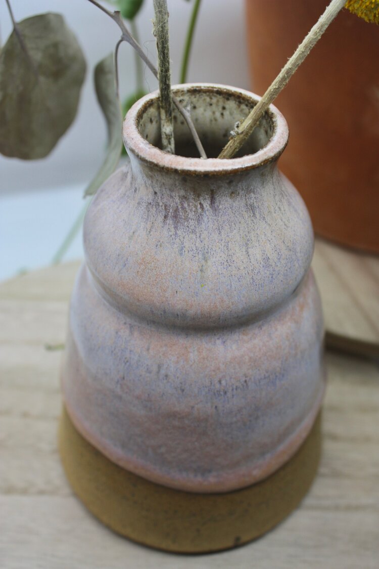 Speckled Himalayan Sands Bud Vase