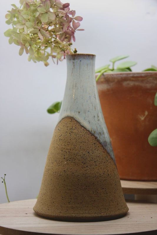 Speckled Opal Bud Vase