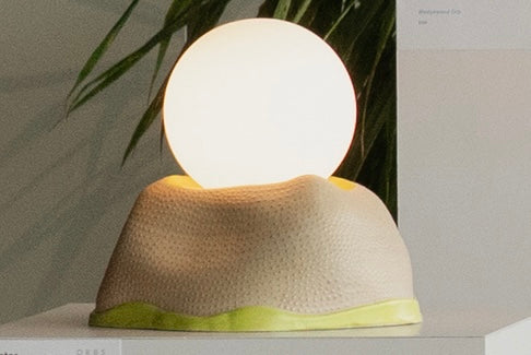 CERAMIC ORB LAMPS