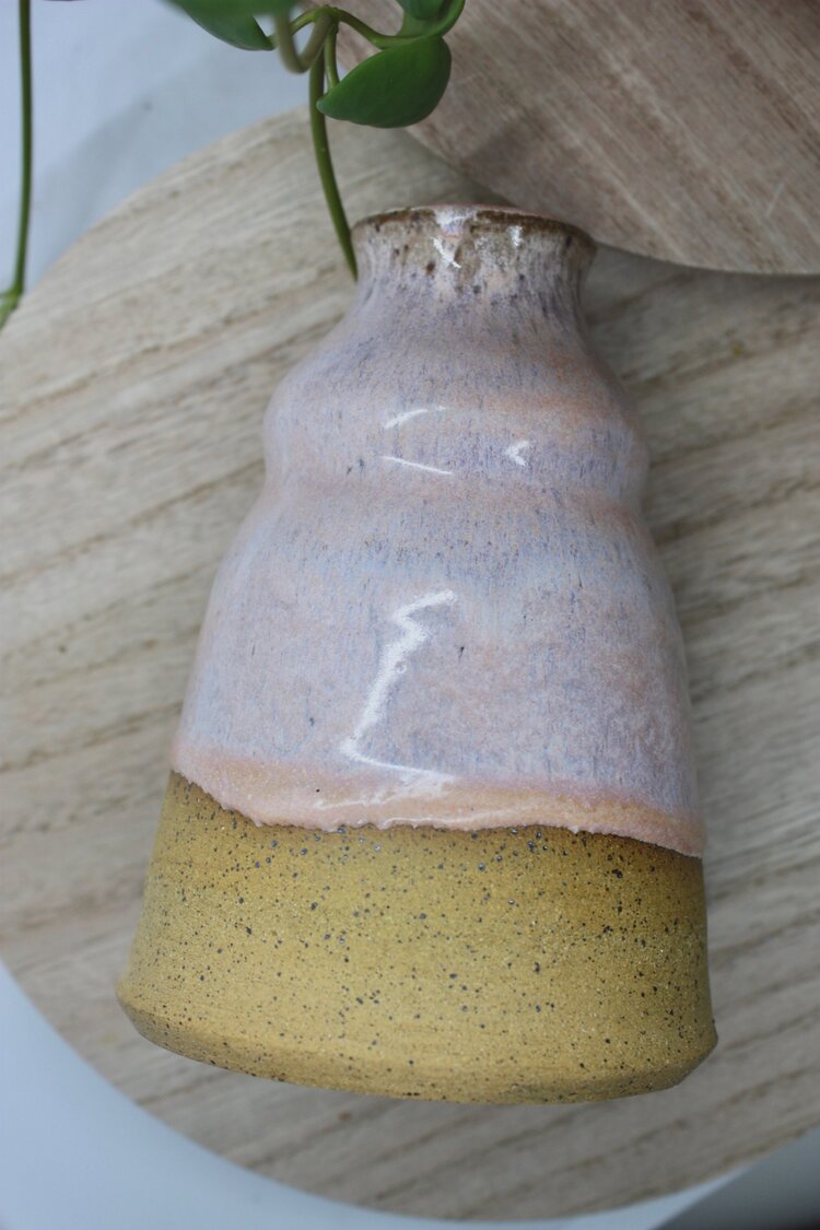 Speckled Himalayan Sands Bud Vase