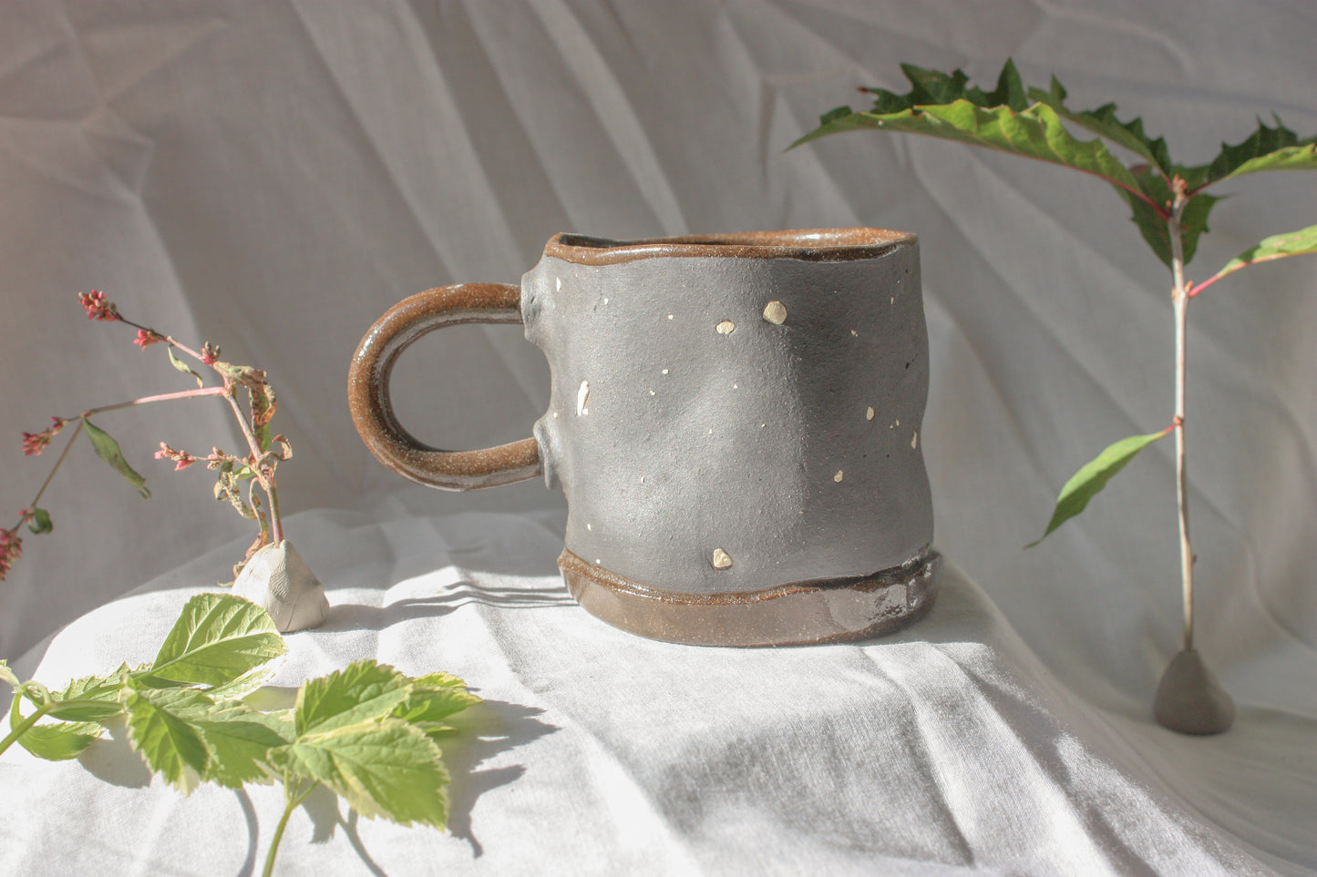 freckle honeycomb mug