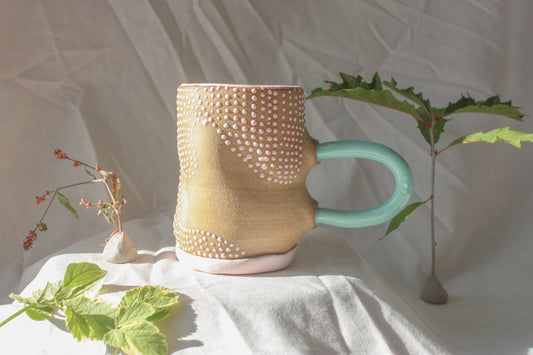 fidget honeycomb mug