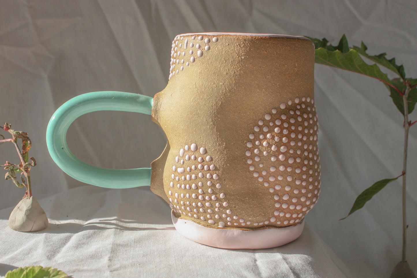 fidget honeycomb mug