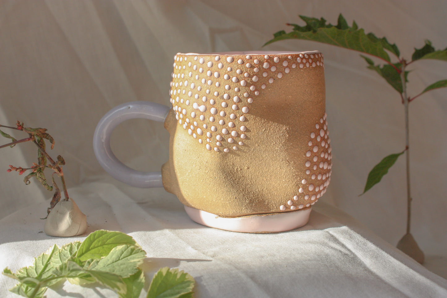 fidget honeycomb mug