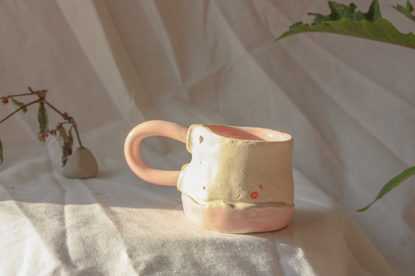 freckle espresso mug