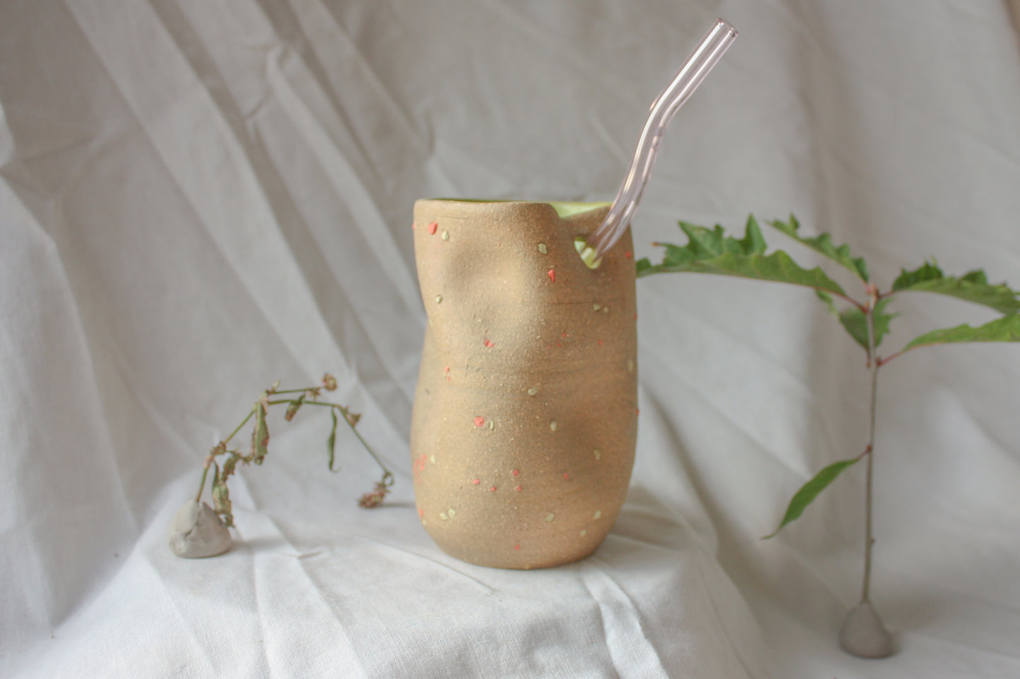 freckle straw cup