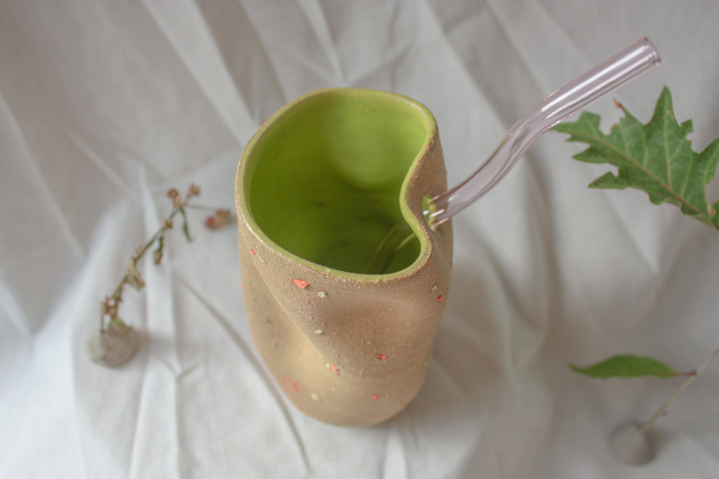 freckle straw cup